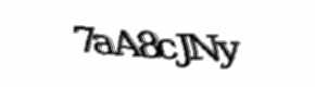 Security check image, please type the characters shown