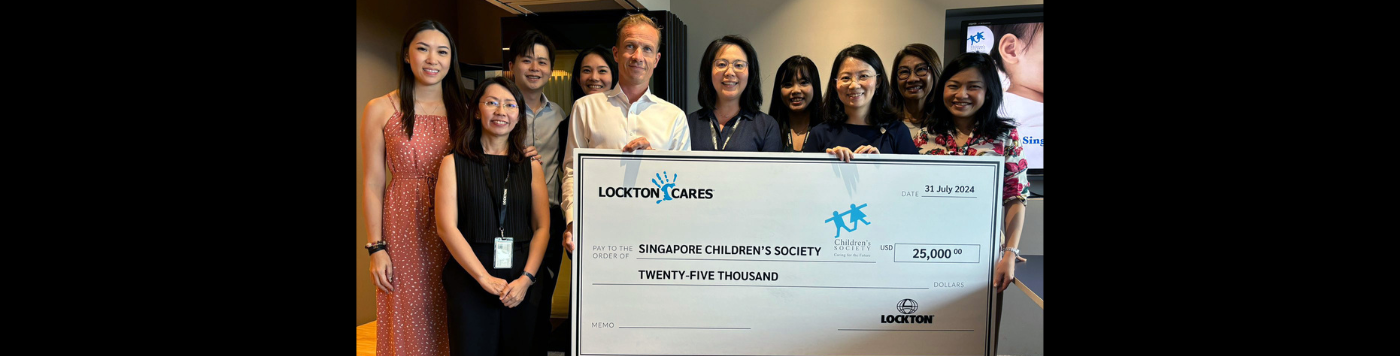 Life at Lockton Singapore Cares Article Header