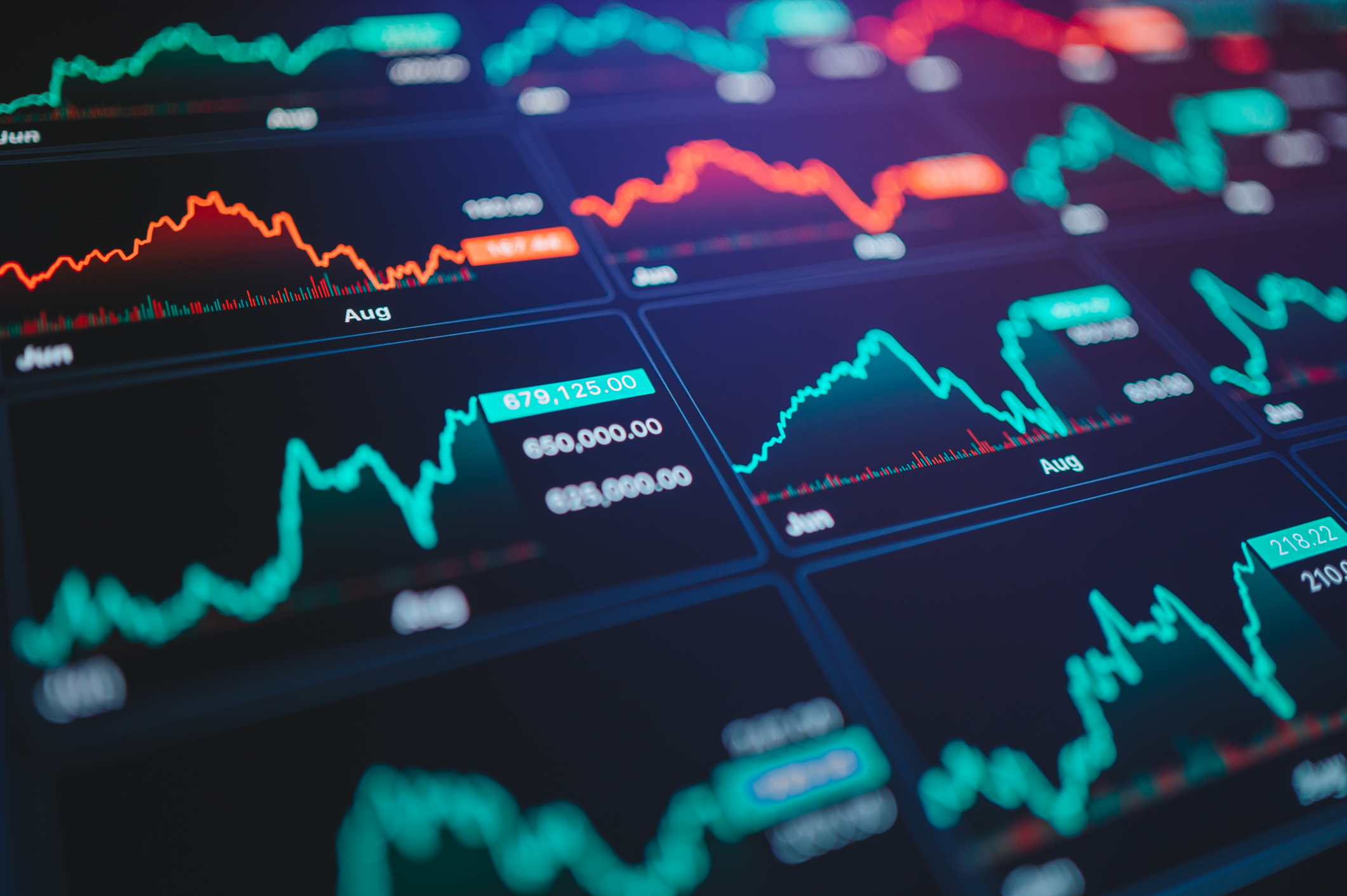 Money flow positive in asia investment economic stockmarket growth in developed country showing stock chart down and in business and financial money market crisis concept