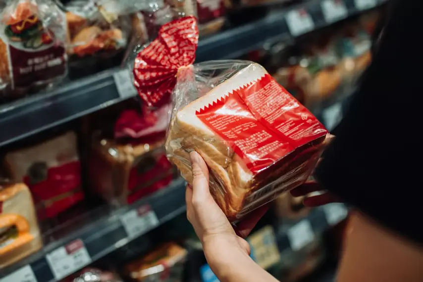 Food label packaging