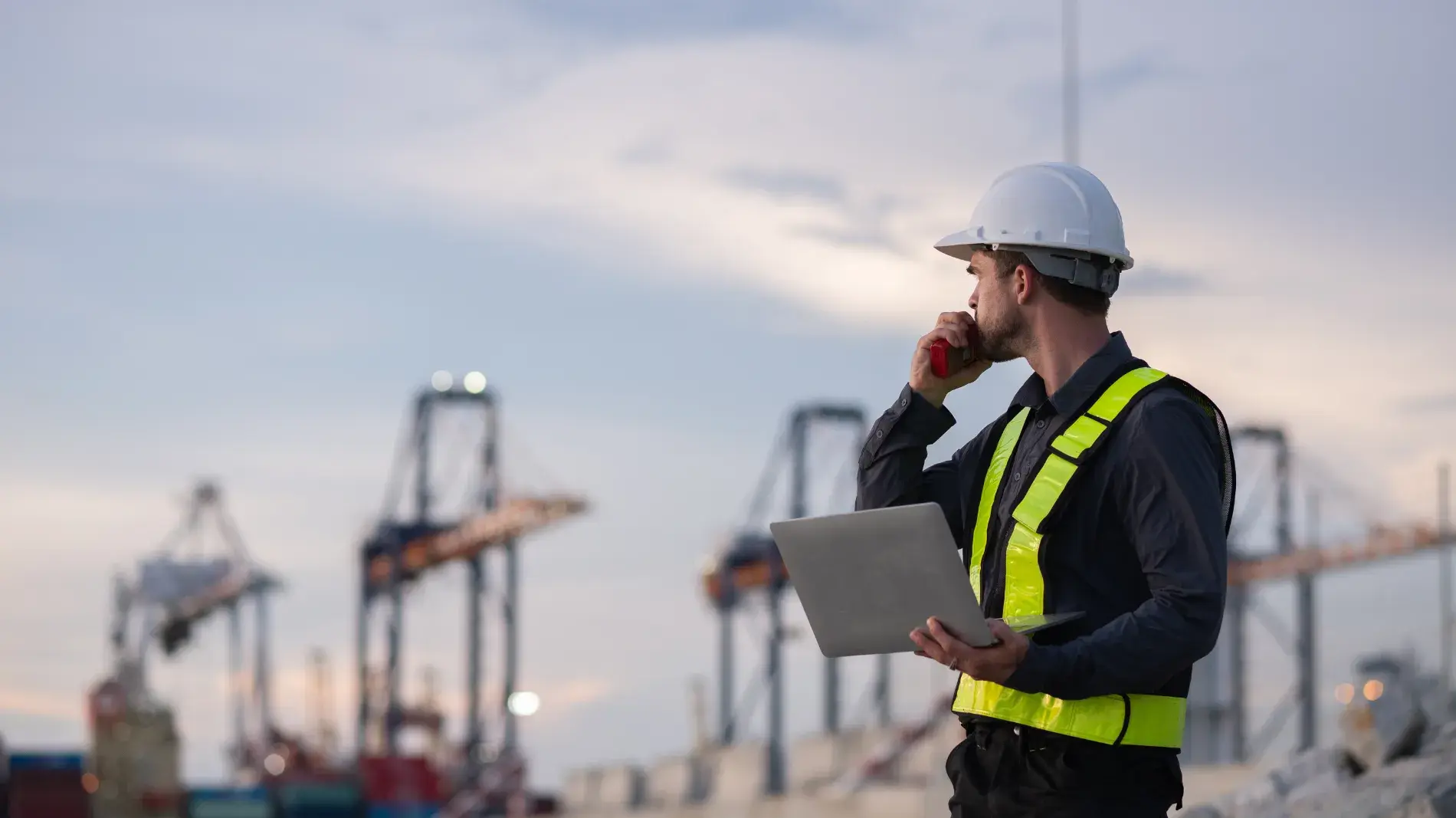 man-overseeing-building