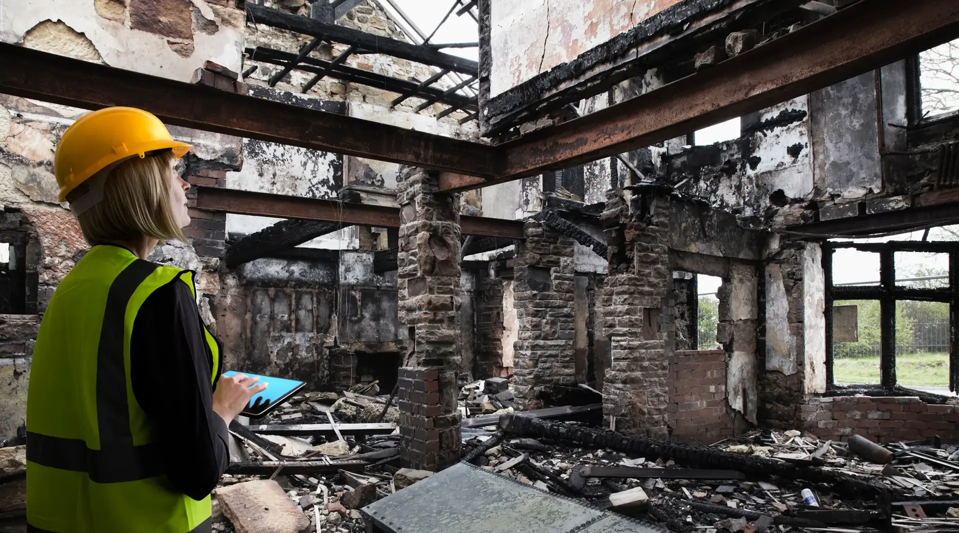 Fire damage / insurance assessment