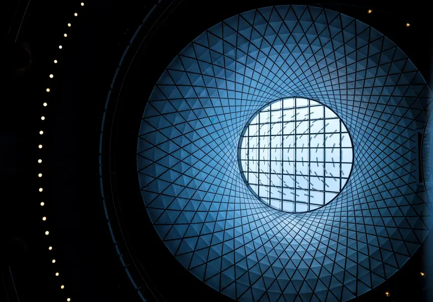 Modern Glass Architecture Low angle view