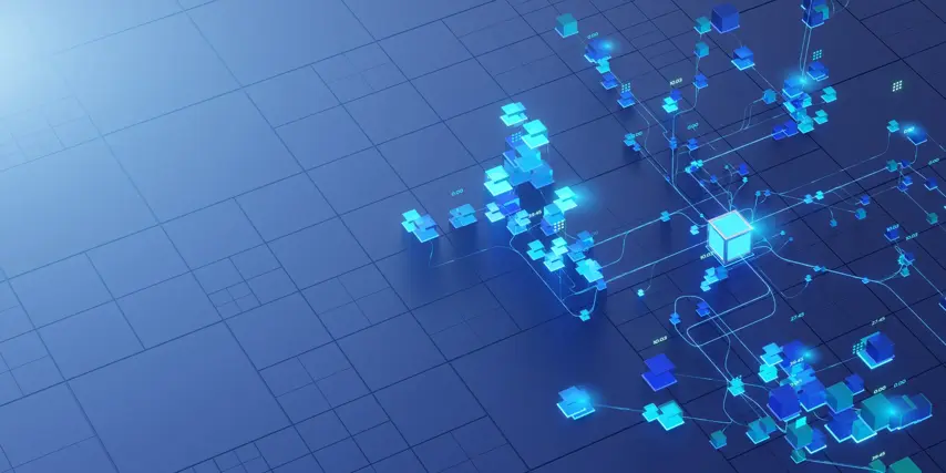 Blockchain graphic