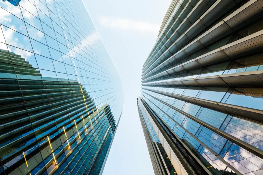 buildings merging