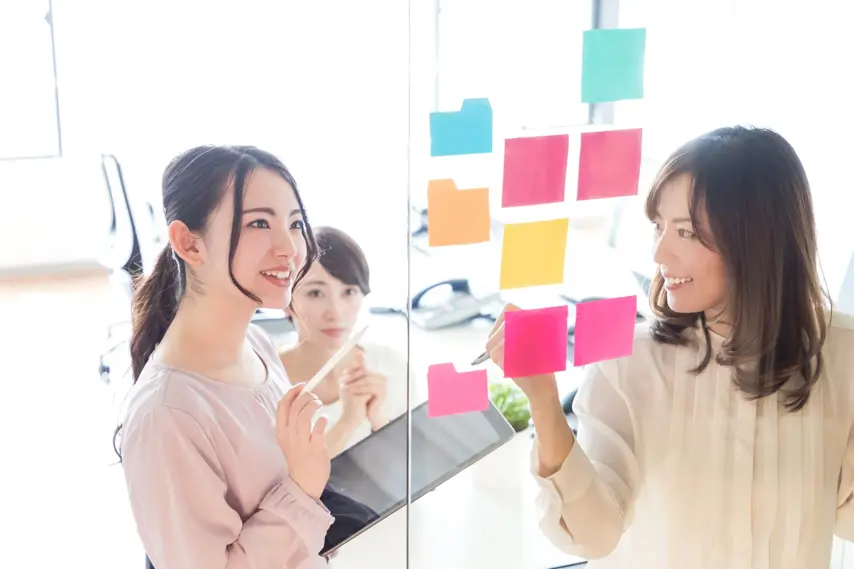 Group of businesswoman in meeting room.